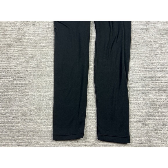 Just Be Leggings Womens Large Black Pull On Elastic Waist Polyester Blend - Picture 3 of 11